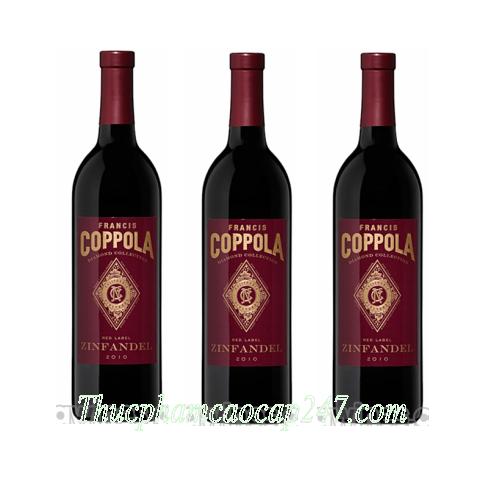 Rượu vang đỏ Coppola Diamond Zinfandel 75cl